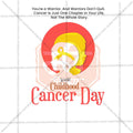 World Childhood Cancer Day Social Media Template | English PSD | Me Chitrakar 0225-7