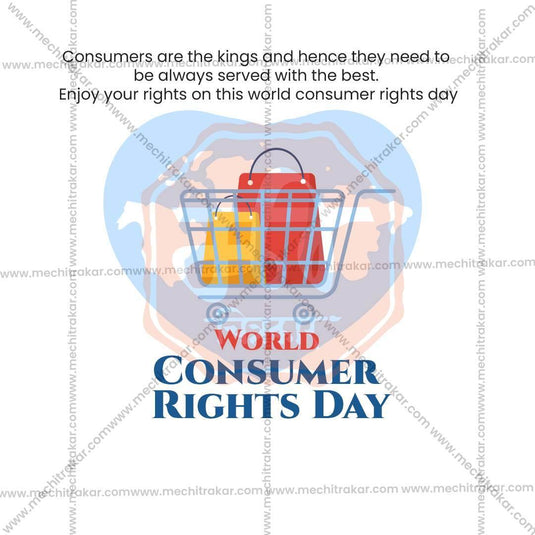 World Consumer Rights Day Social Media Template | English PSD | Me Chitrakar 0325-4