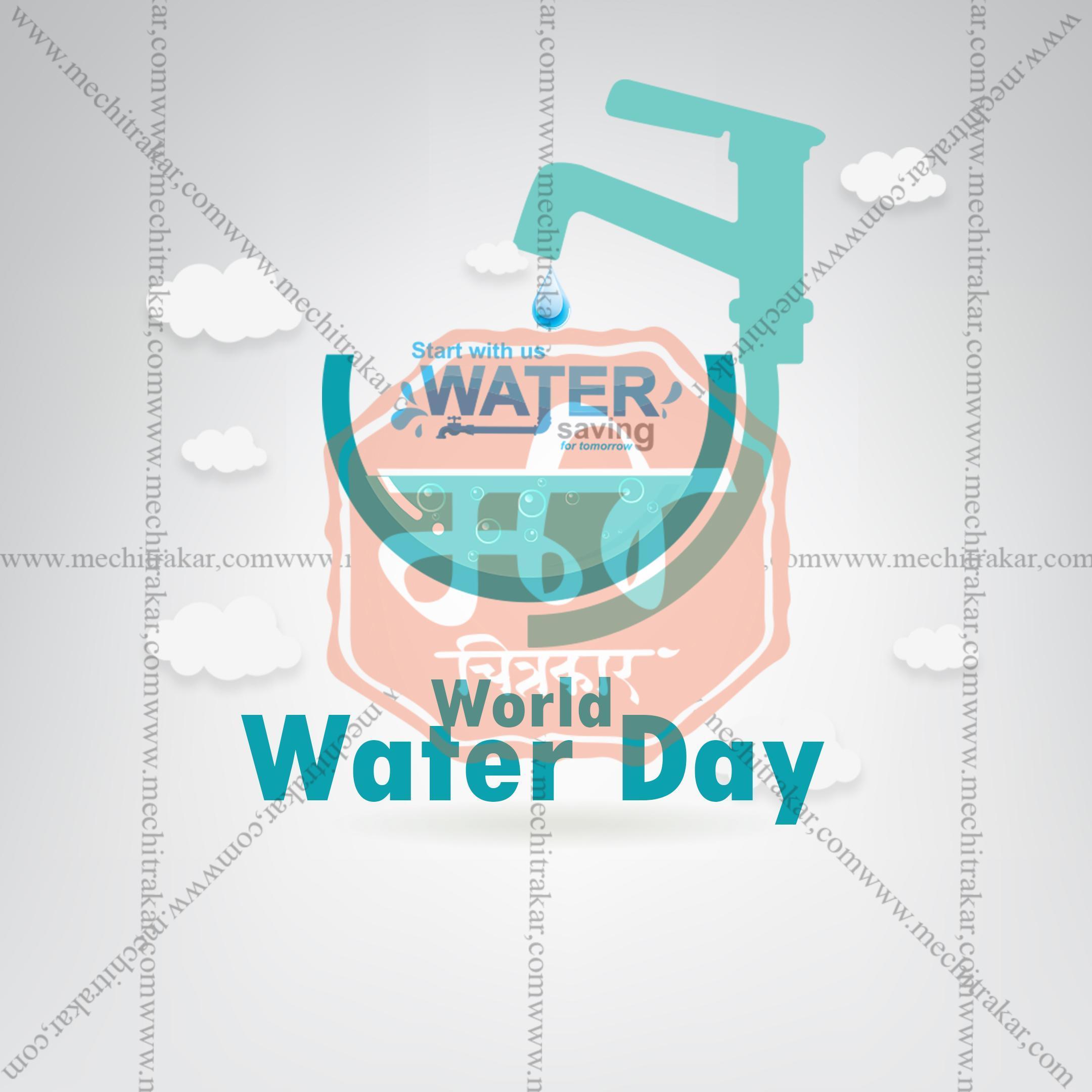 World Water Day Social Media Templates | 10 PSD Bundle No.1 (English) | Me Chitrakar-0325