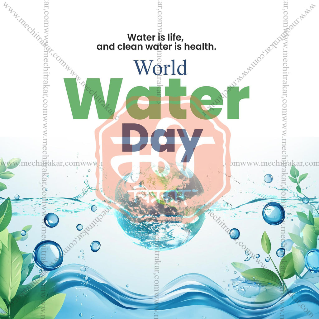World Water Day Social Media Templates | 10 PSD Bundle No.1 (English) | Me Chitrakar-0325