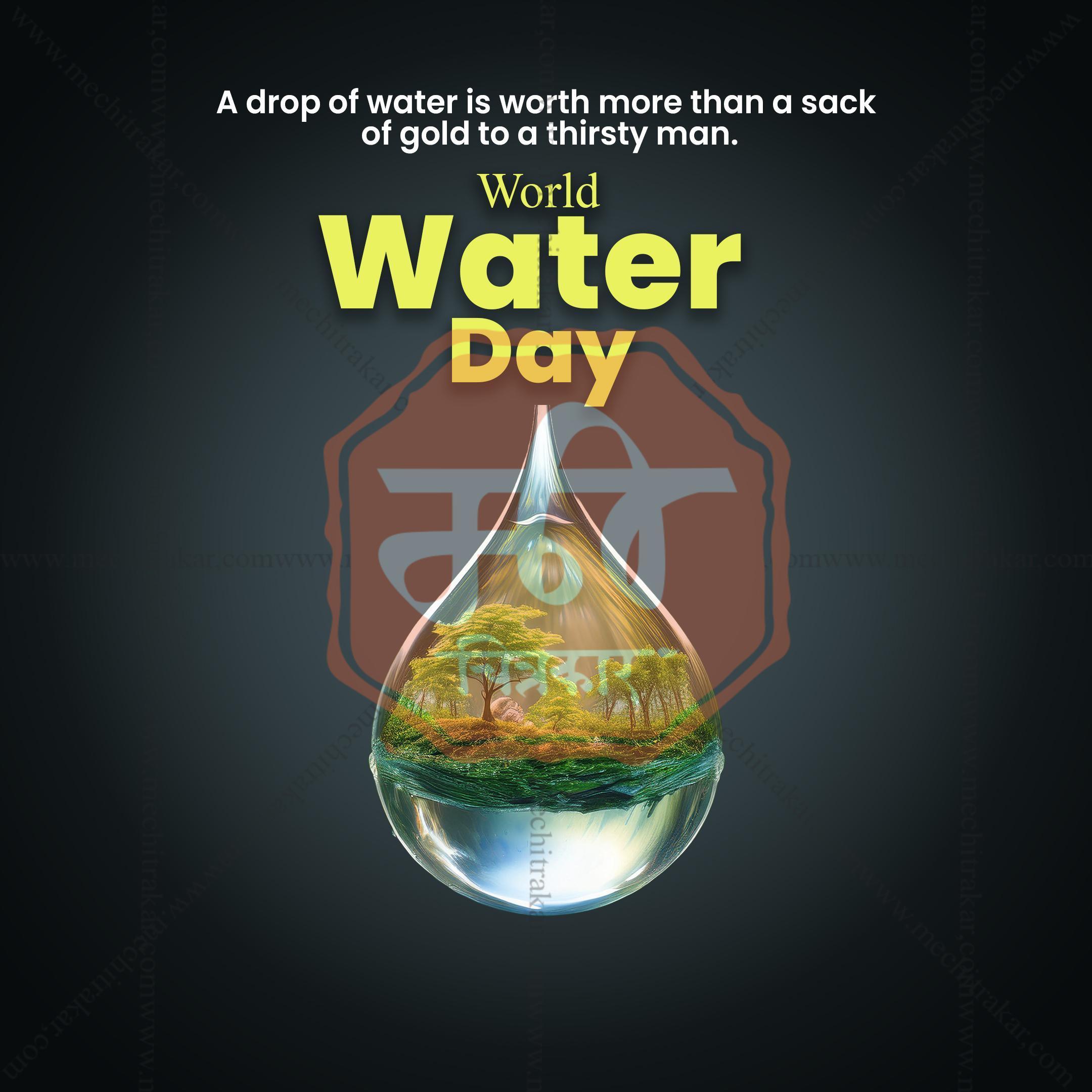 World Water Day Social Media Templates | 10 PSD Bundle No.1 (English) | Me Chitrakar-0325