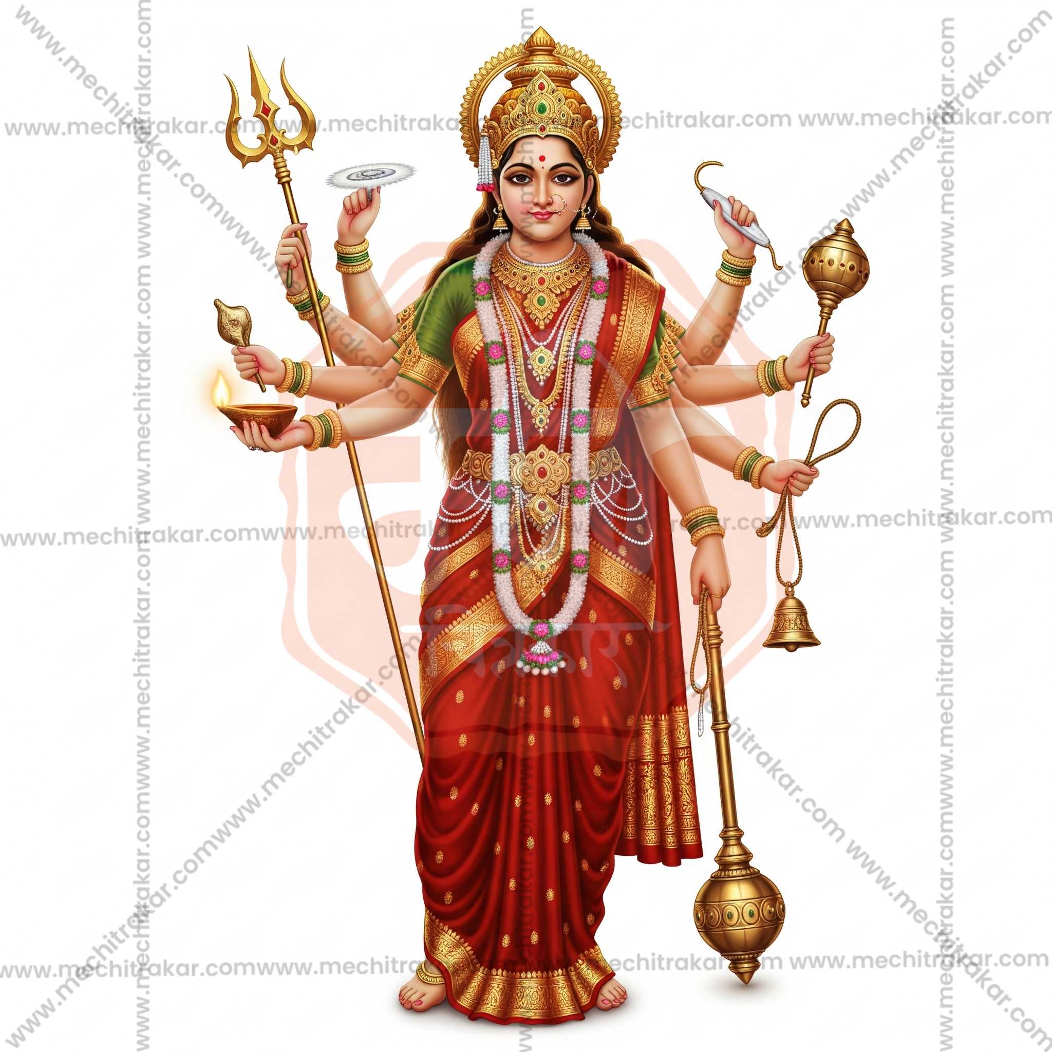 Premium Hindu Gods JPG Image Bundle – 100 High-Quality Illustrations by Mechitrakar | HGILL0625-Bundle No.1