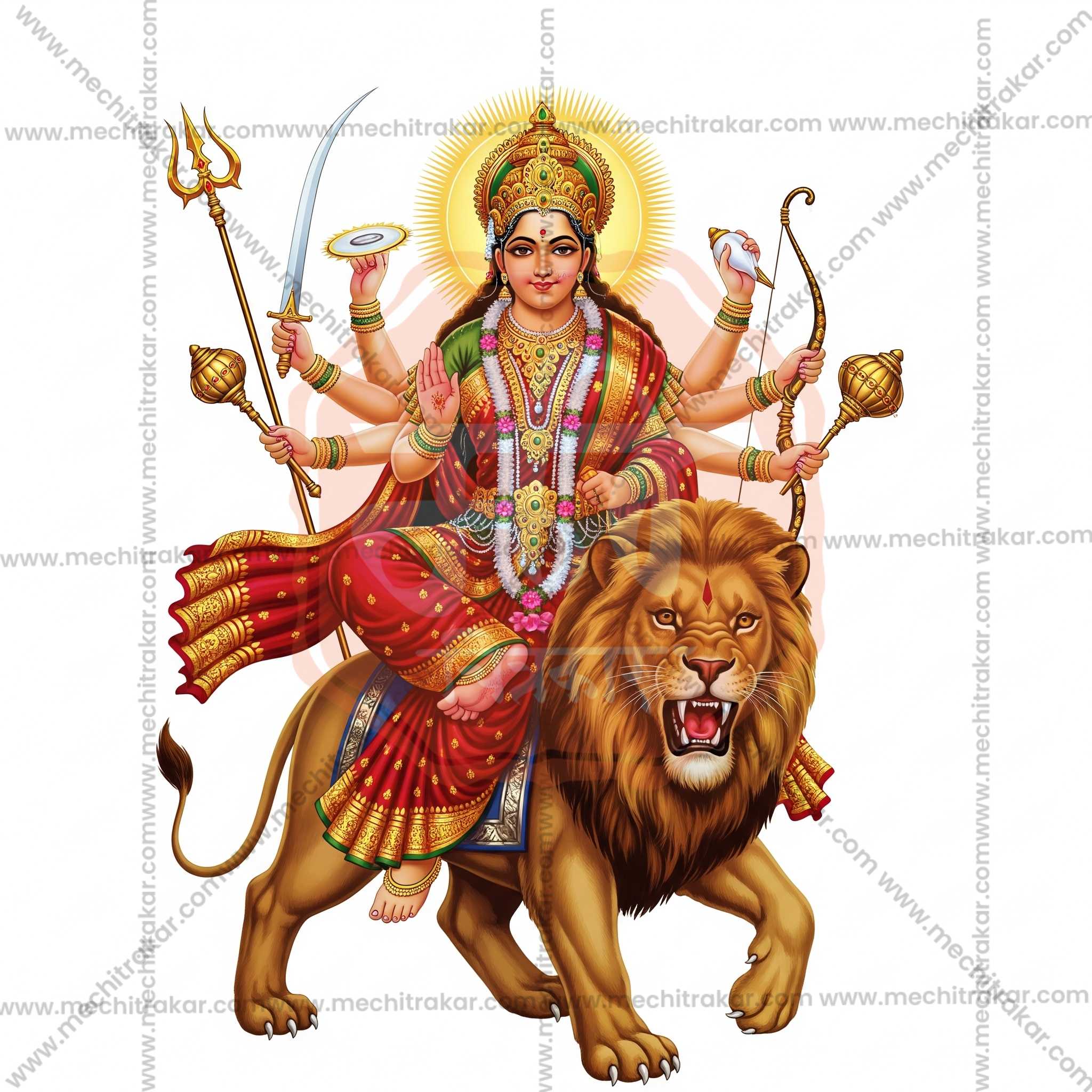 Premium Hindu Gods JPG Image Bundle – 100 High-Quality Illustrations by Mechitrakar | HGILL0625-Bundle No.1