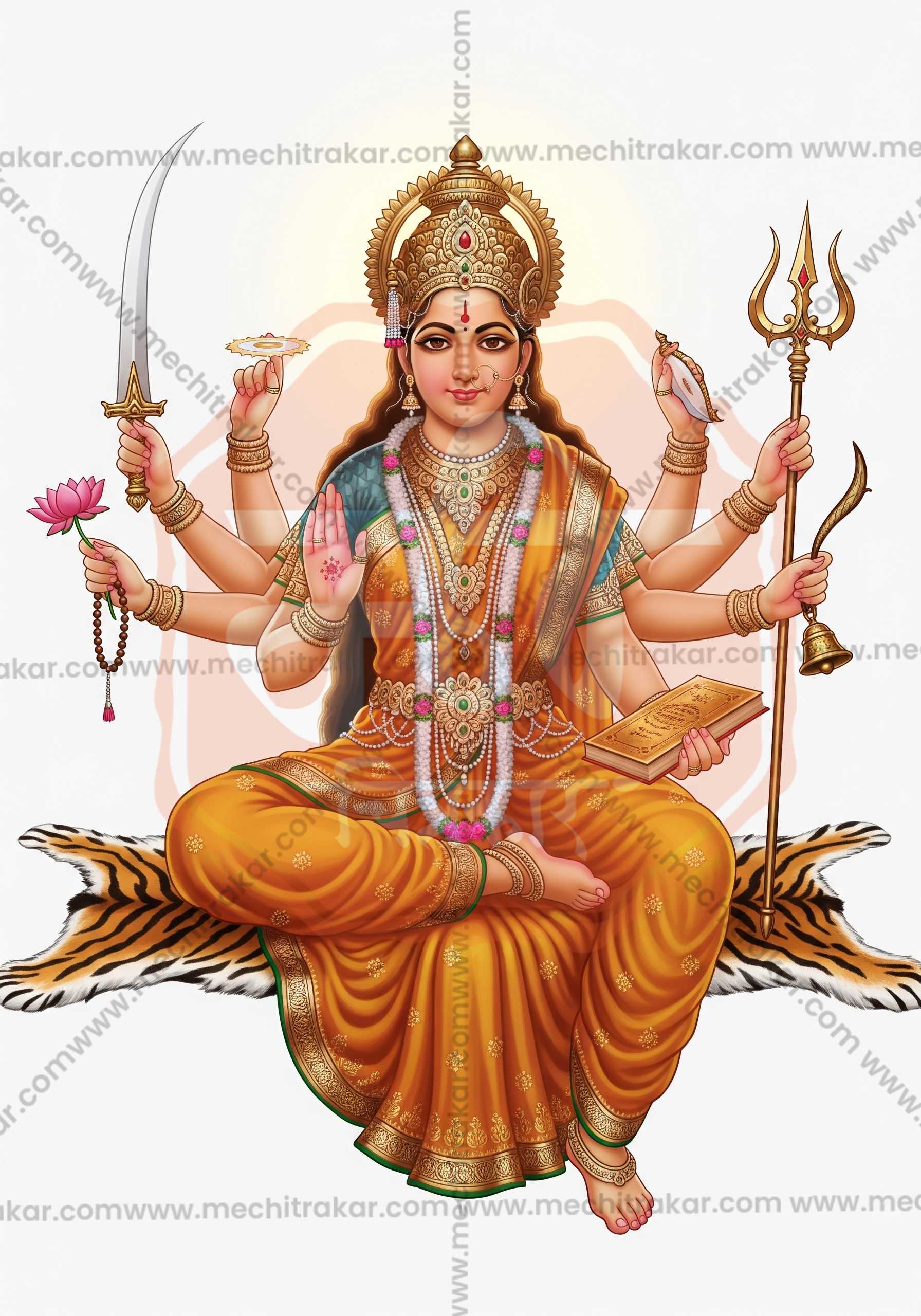 Premium Hindu Gods JPG Image Bundle – 100 High-Quality Illustrations by Mechitrakar | HGILL0625-Bundle No.1