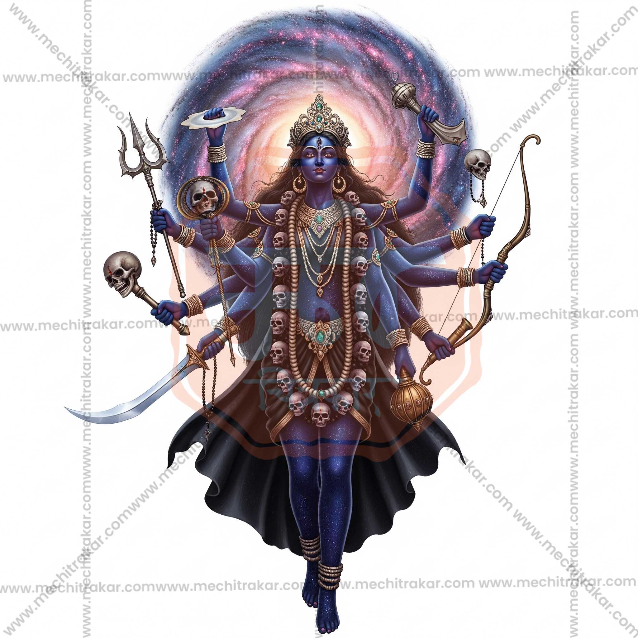 Premium Hindu Gods JPG Image Bundle – 100 High-Quality Illustrations by Mechitrakar | HGILL0625-Bundle No.1