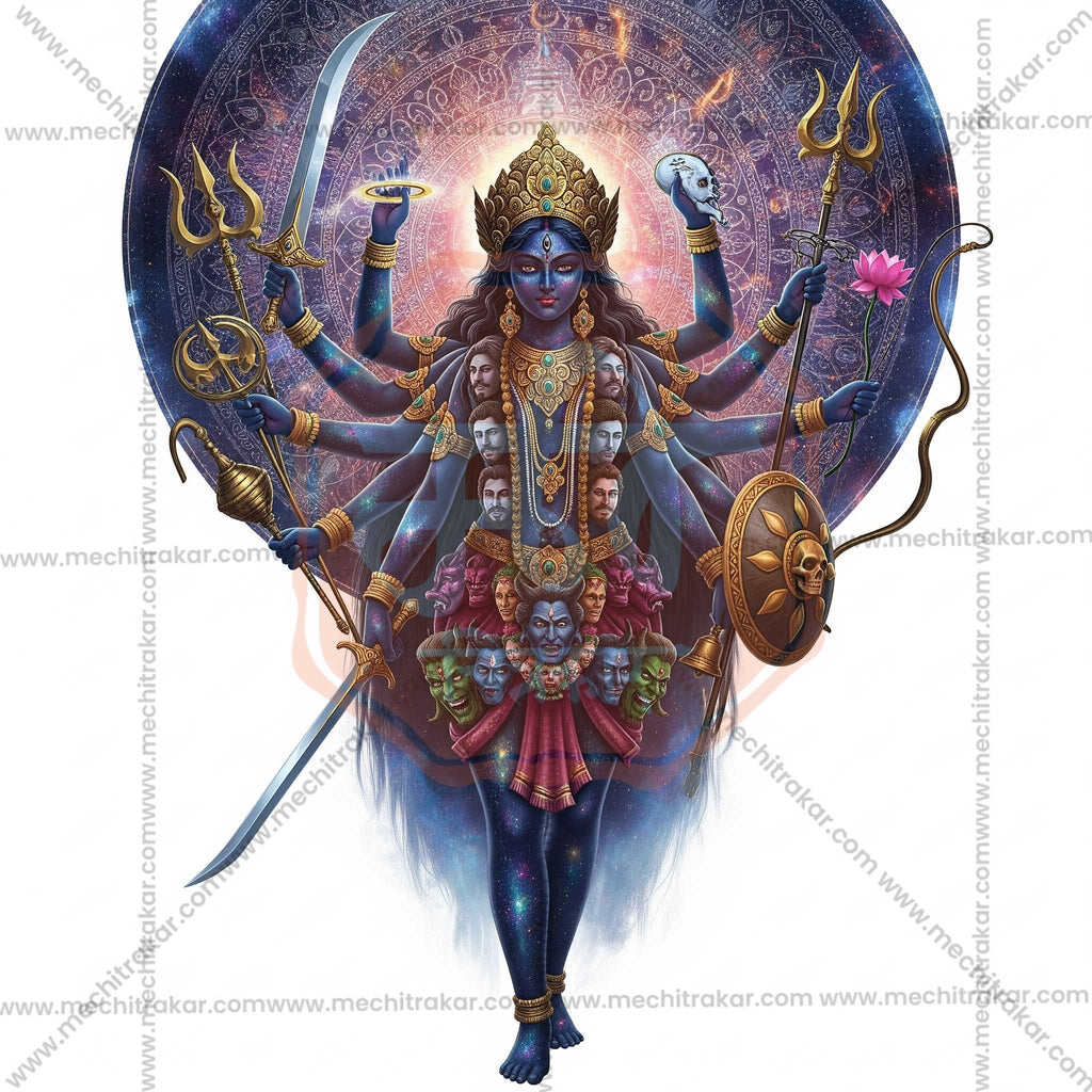 Premium Hindu Gods JPG Image Bundle – 100 High-Quality Illustrations by Mechitrakar | HGILL0625-Bundle No.1