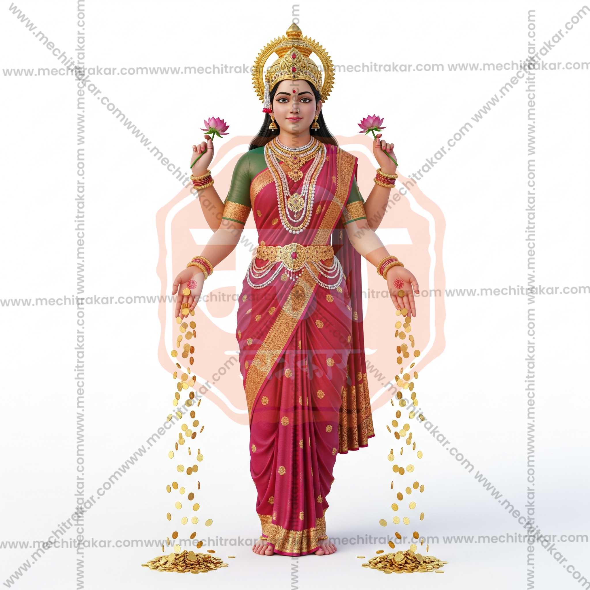 Premium Hindu Gods JPG Image Bundle – 100 High-Quality Illustrations by Mechitrakar | HGILL0625-Bundle No.1