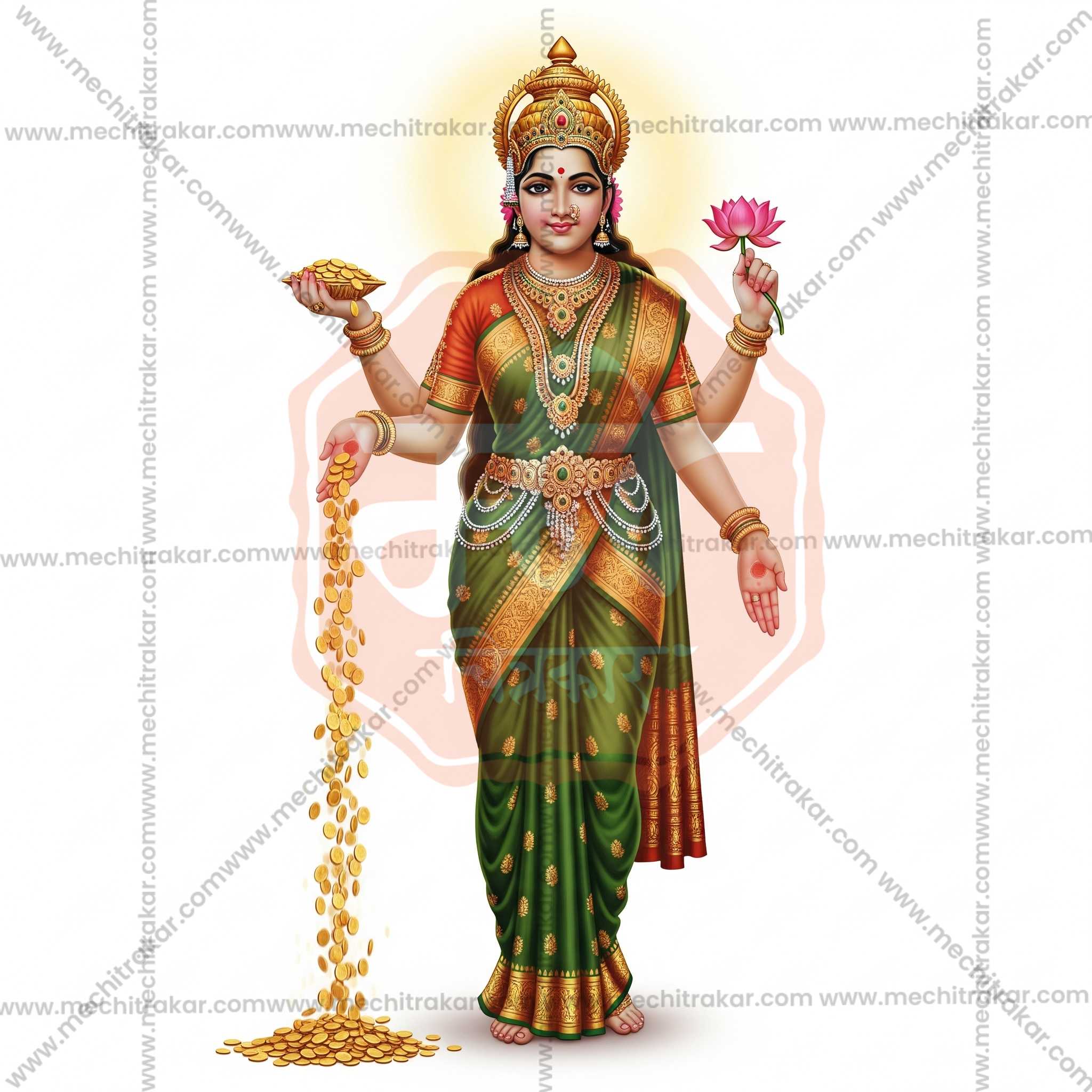 Premium Hindu Gods JPG Image Bundle – 100 High-Quality Illustrations by Mechitrakar | HGILL0625-Bundle No.1