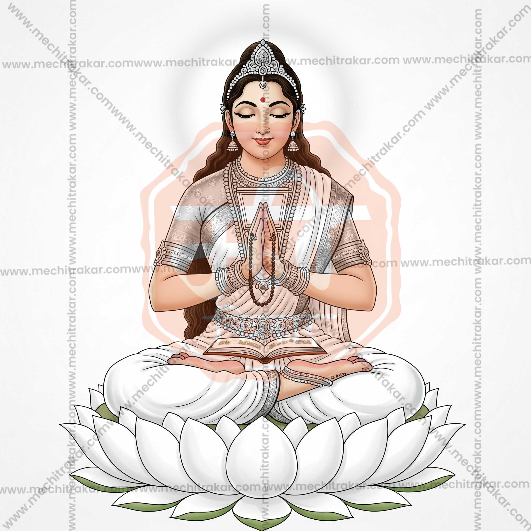 Premium Hindu Gods JPG Image Bundle – 100 High-Quality Illustrations by Mechitrakar | HGILL0625-Bundle No.1