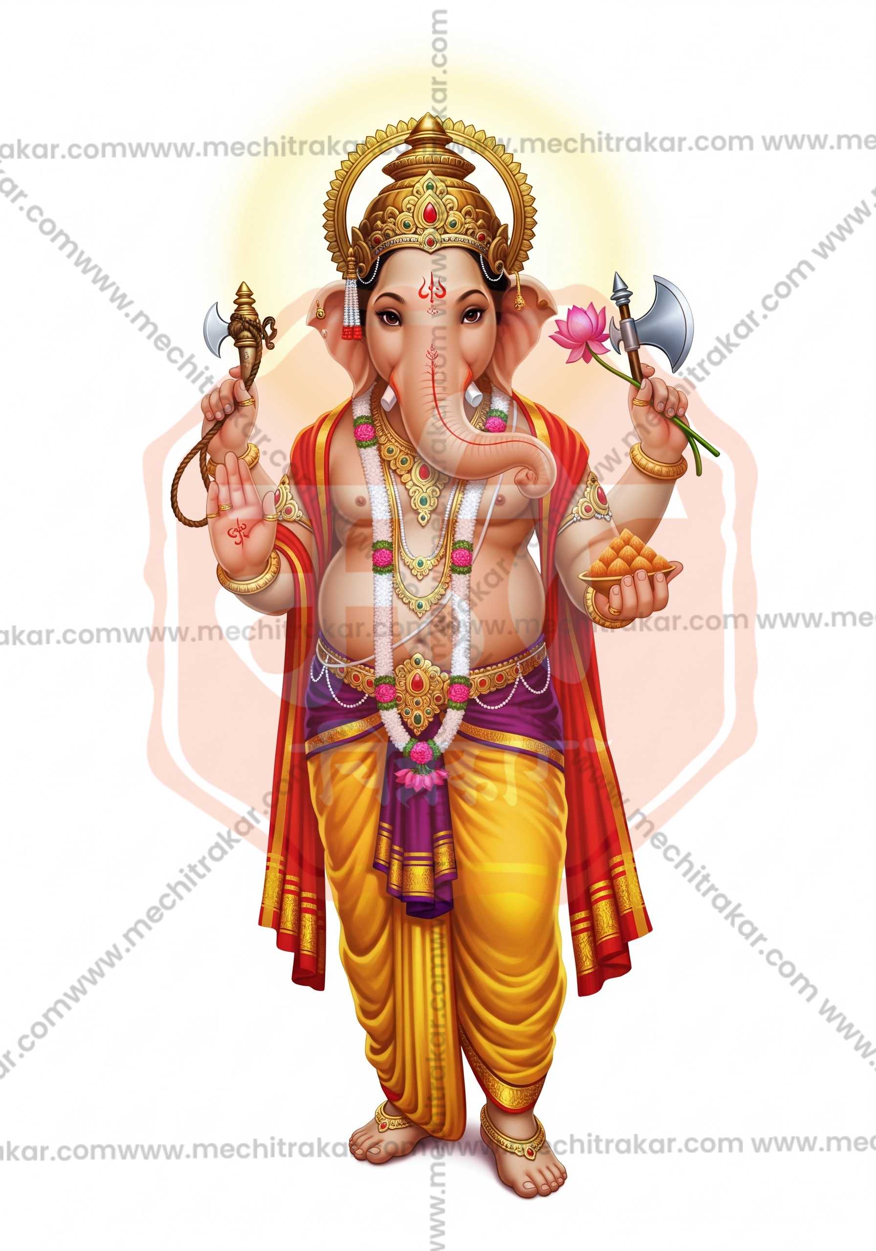 Premium Hindu Gods JPG Image Bundle – 100 High-Quality Illustrations by Mechitrakar | HGILL0625-Bundle No.1