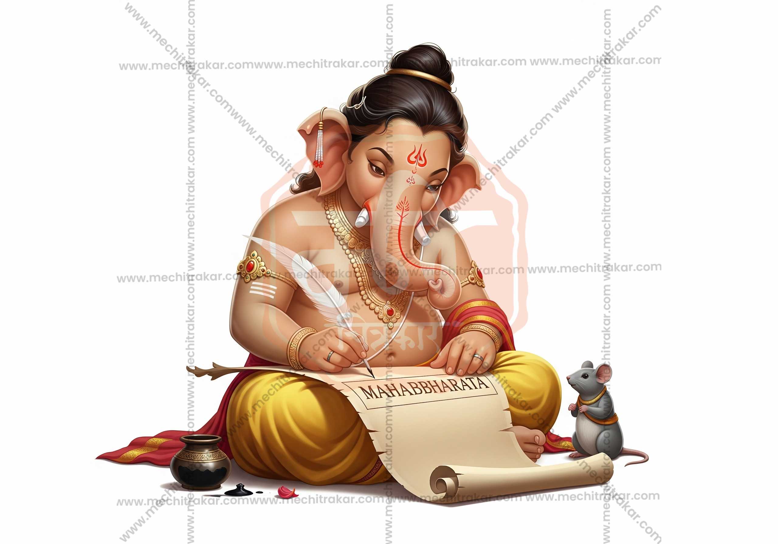 Premium Hindu Gods JPG Image Bundle – 100 High-Quality Illustrations by Mechitrakar | HGILL0625-Bundle No.1