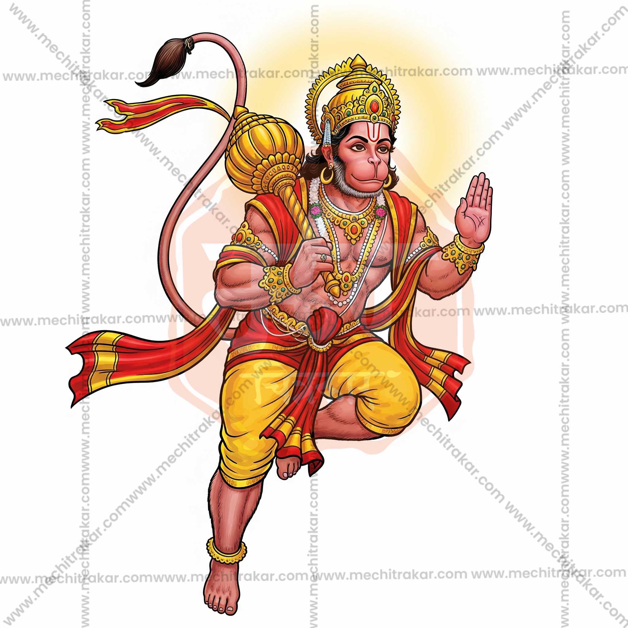 Premium Hindu Gods JPG Image Bundle – 100 High-Quality Illustrations by Mechitrakar | HGILL0625-Bundle No.1