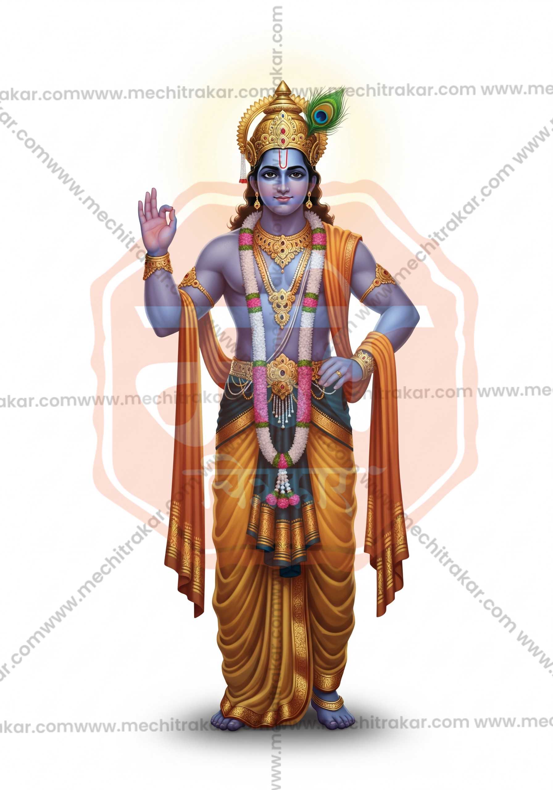 Premium Hindu Gods JPG Image Bundle – 100 High-Quality Illustrations by Mechitrakar | HGILL0625-Bundle No.1