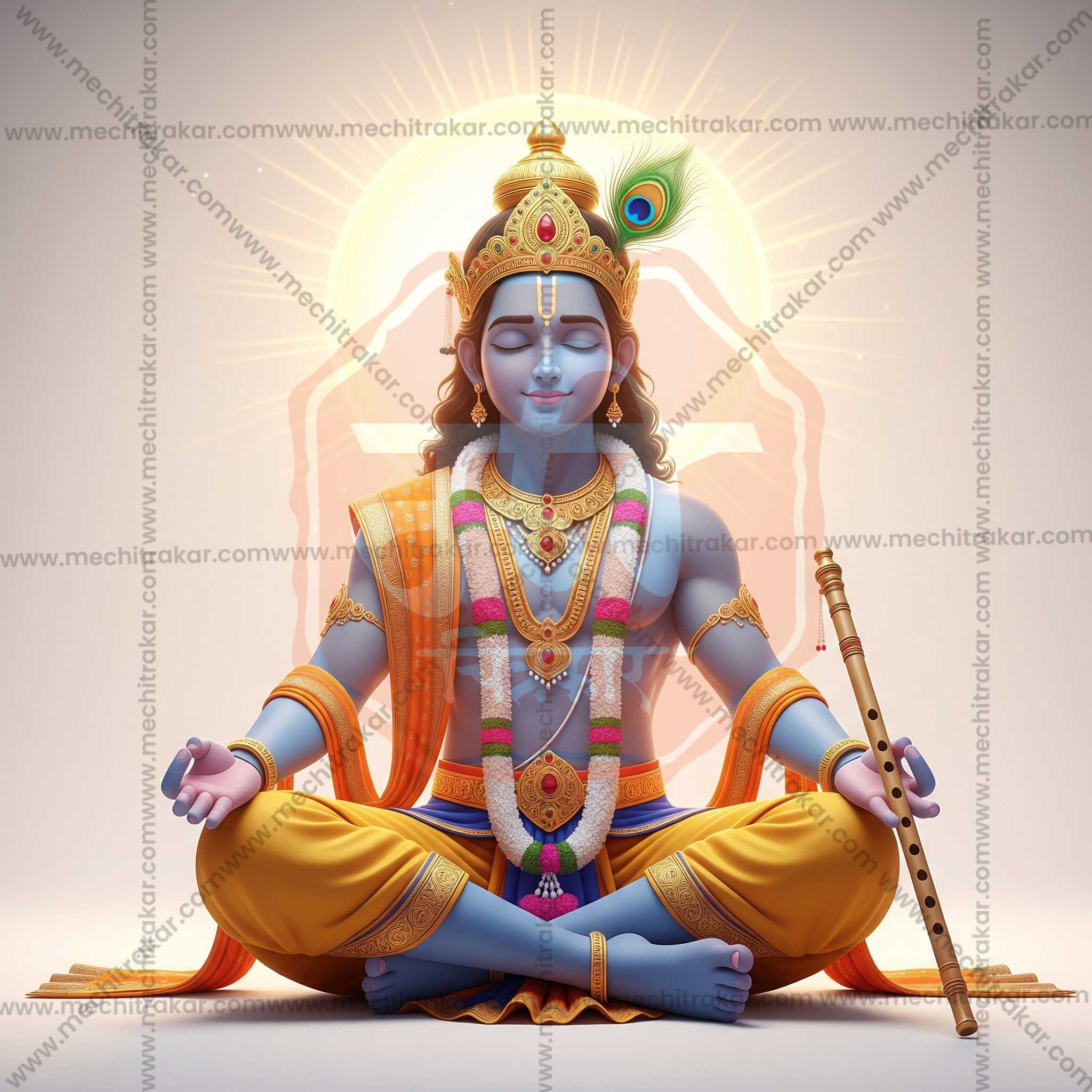 Premium Hindu Gods JPG Image Bundle – 100 High-Quality Illustrations by Mechitrakar | HGILL0625-Bundle No.1