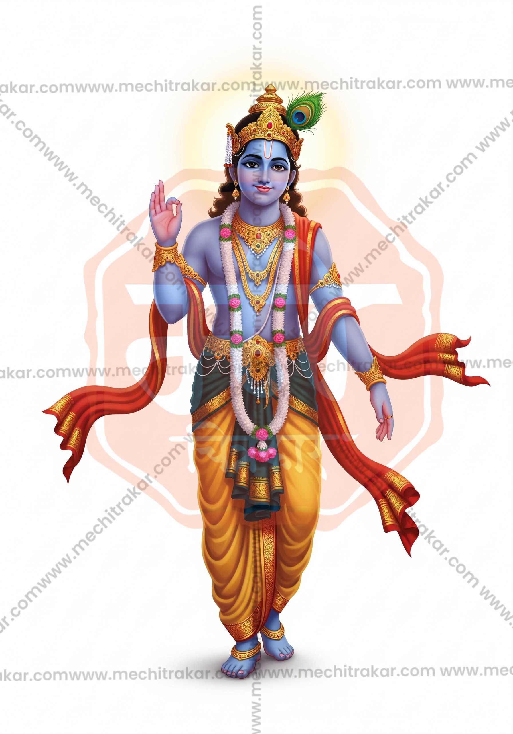 Premium Hindu Gods JPG Image Bundle – 100 High-Quality Illustrations by Mechitrakar | HGILL0625-Bundle No.1