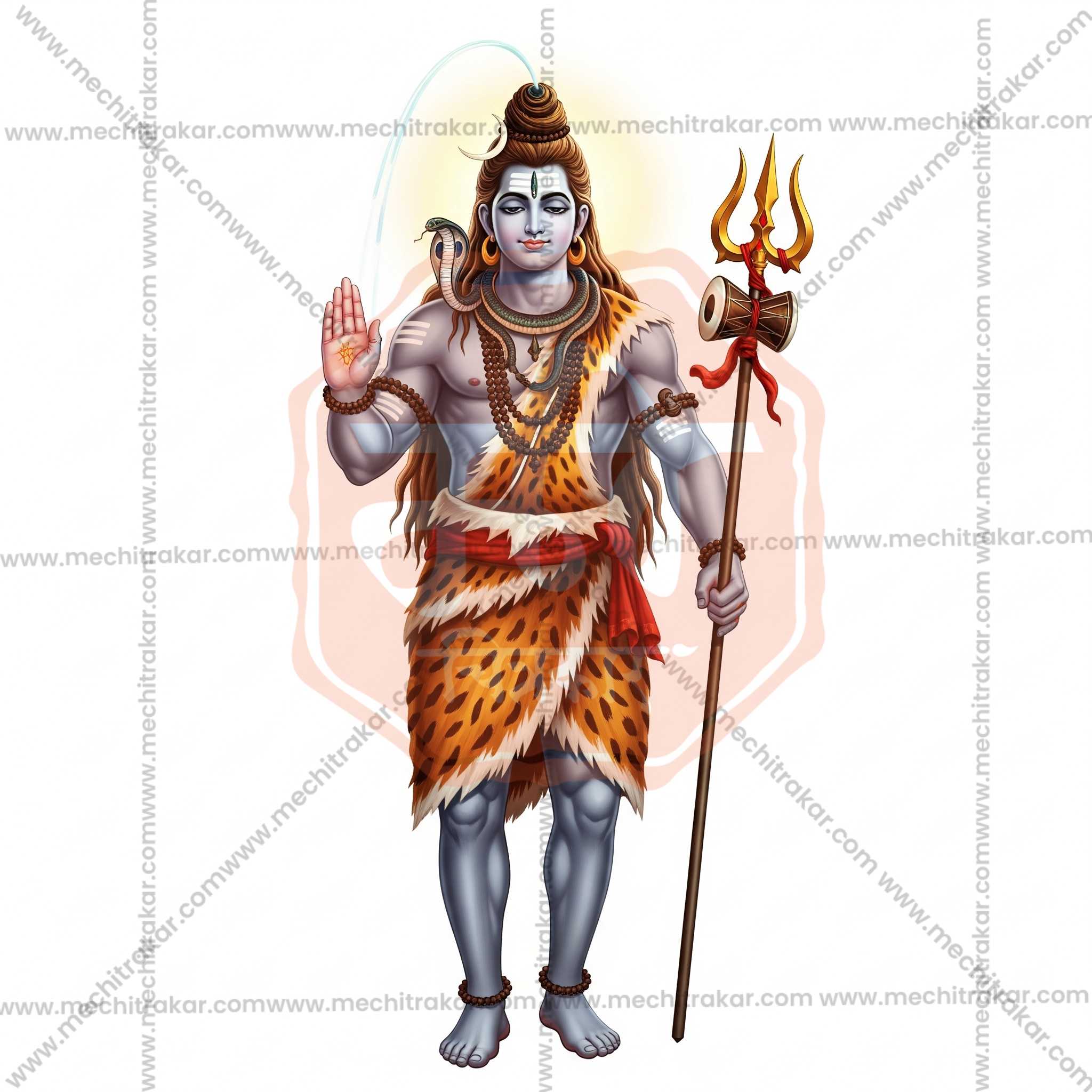 Premium Hindu Gods JPG Image Bundle – 100 High-Quality Illustrations by Mechitrakar | HGILL0625-Bundle No.1