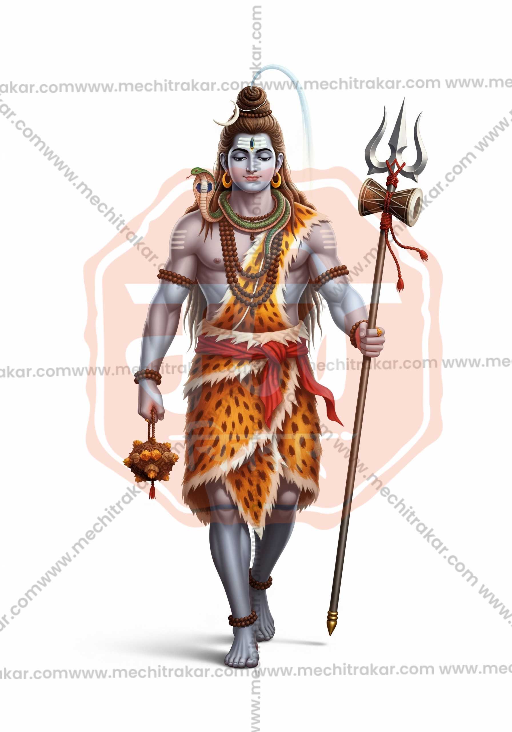 Premium Hindu Gods JPG Image Bundle – 100 High-Quality Illustrations by Mechitrakar | HGILL0625-Bundle No.1