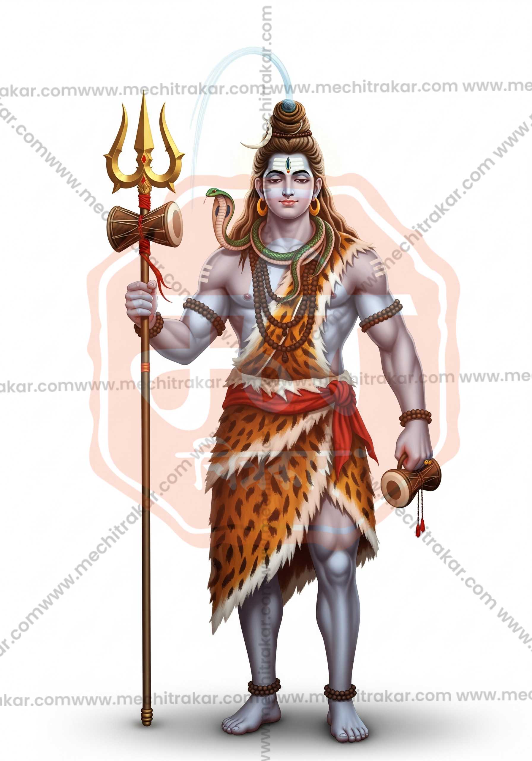 Premium Hindu Gods JPG Image Bundle – 100 High-Quality Illustrations by Mechitrakar | HGILL0625-Bundle No.1