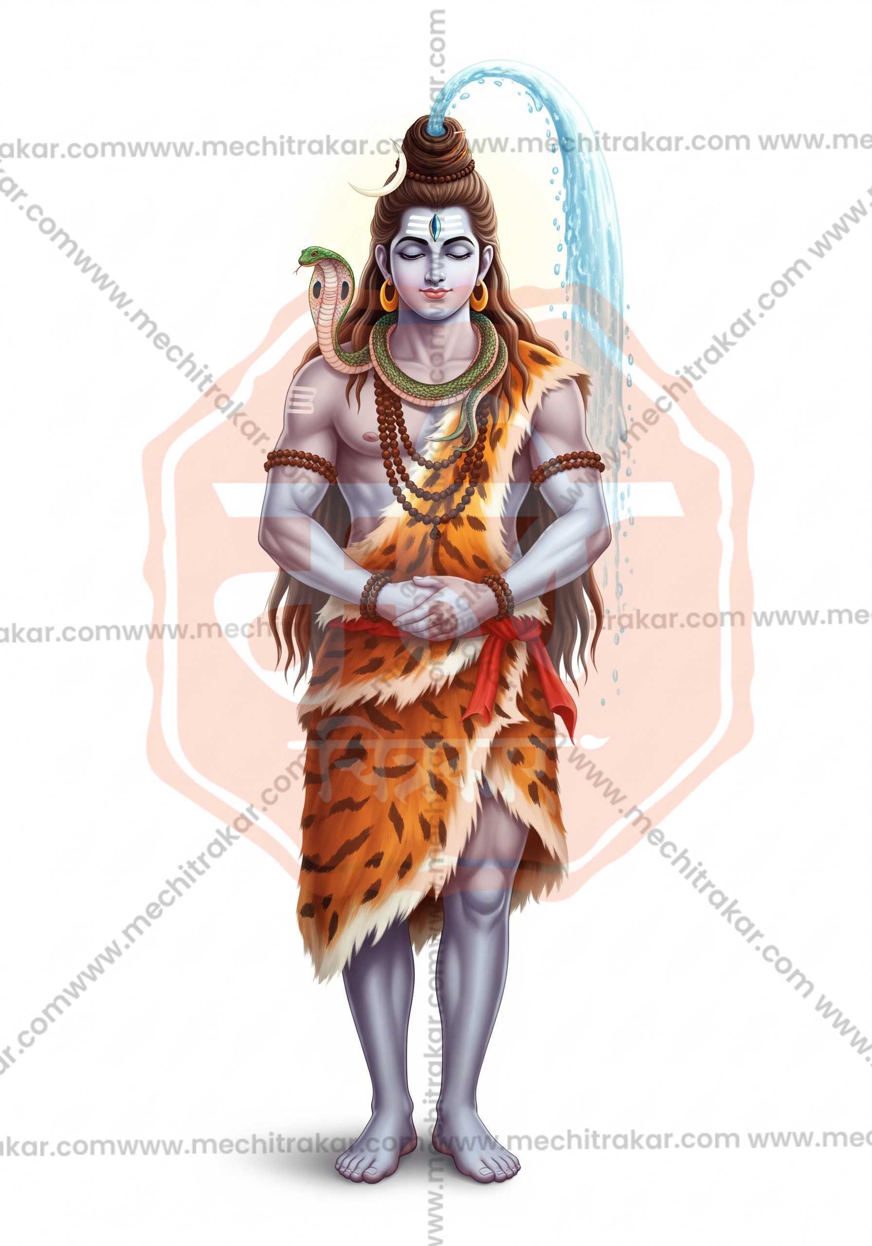 Premium Hindu Gods JPG Image Bundle – 100 High-Quality Illustrations by Mechitrakar | HGILL0625-Bundle No.1