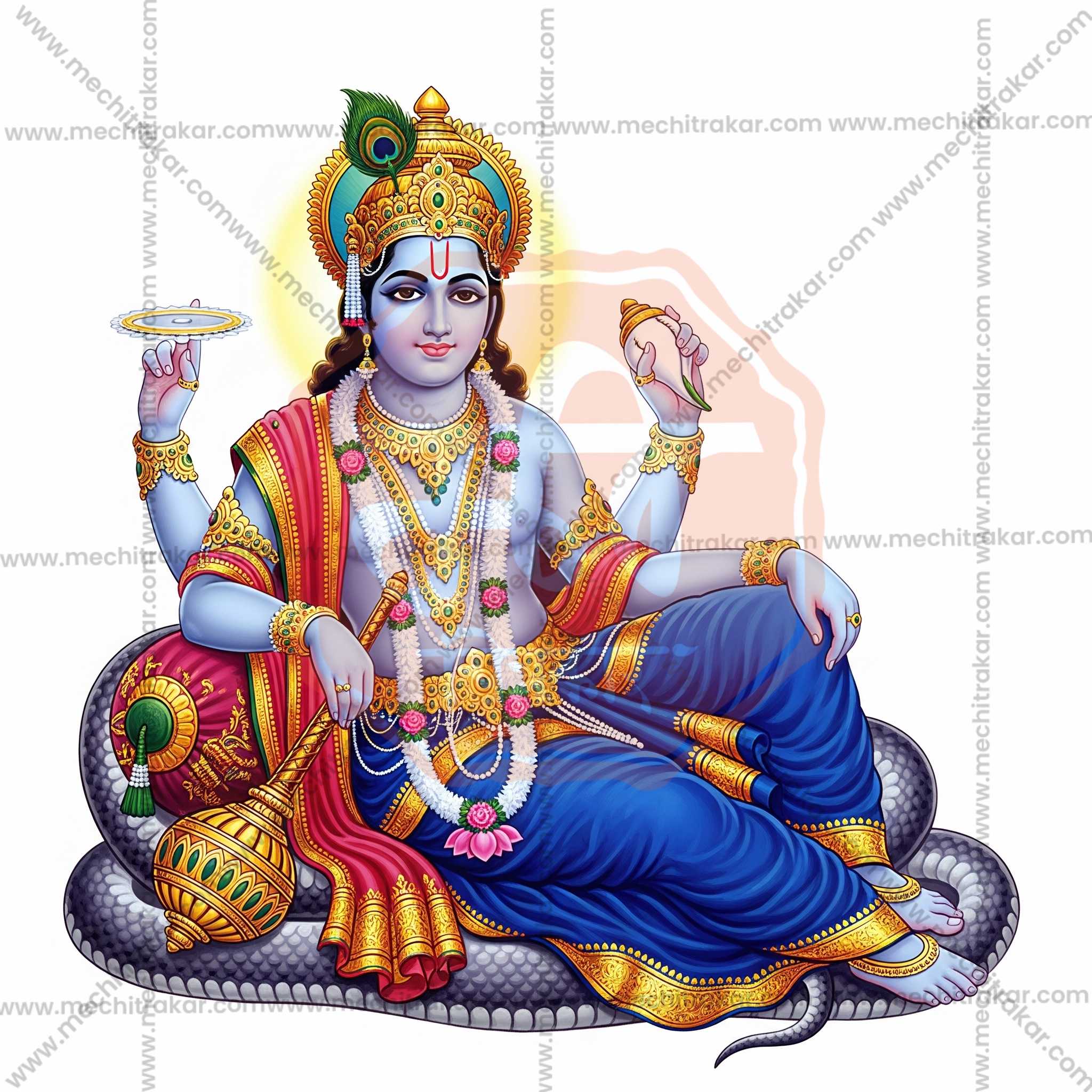 Premium Hindu Gods JPG Image Bundle – 100 High-Quality Illustrations by Mechitrakar | HGILL0625-Bundle No.1