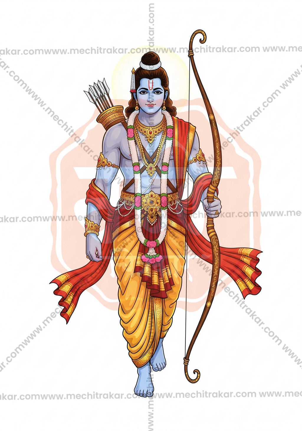 Premium Hindu Gods JPG Image Bundle – 100 High-Quality Illustrations by Mechitrakar | HGILL0625-Bundle No.1