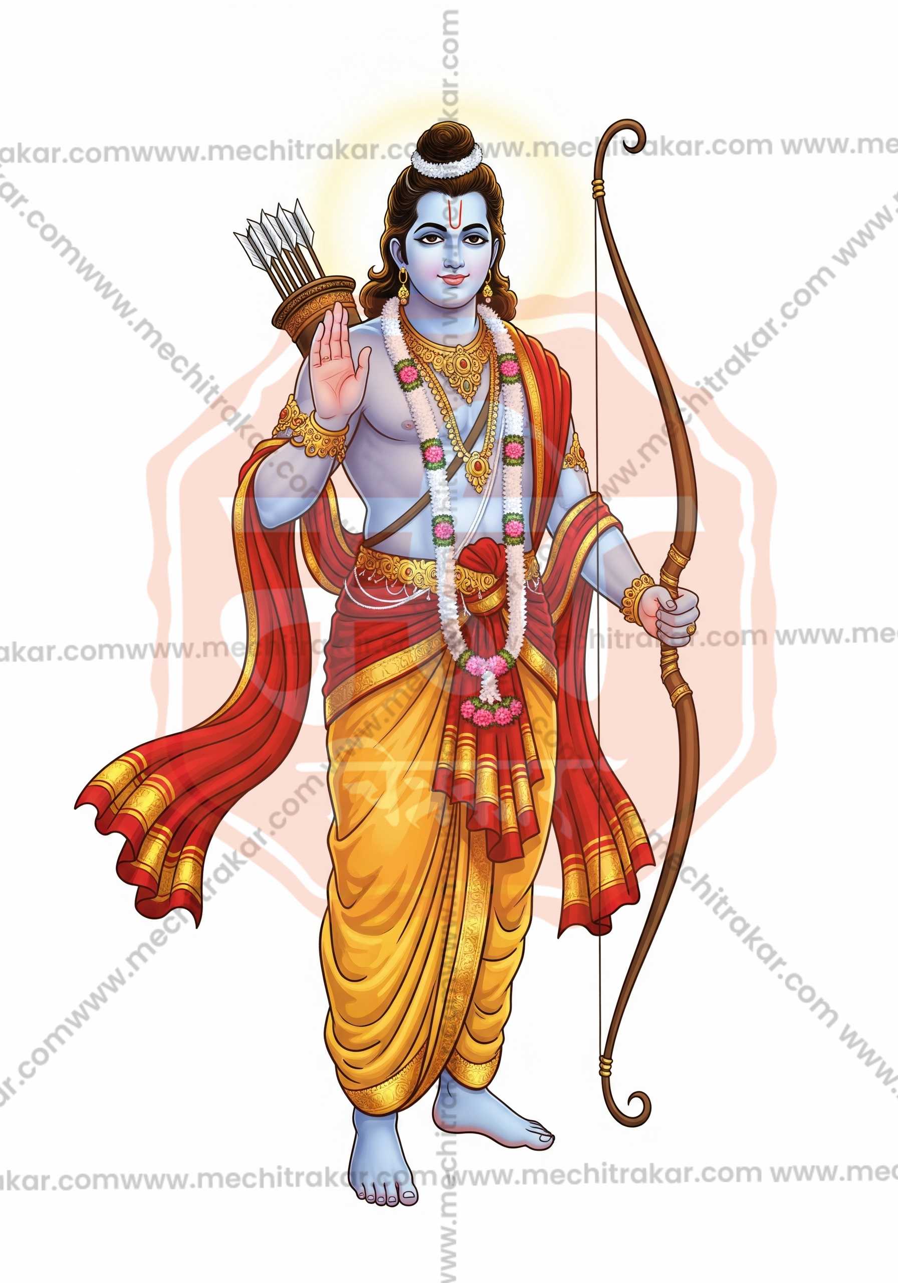 Premium Hindu Gods JPG Image Bundle – 100 High-Quality Illustrations by Mechitrakar | HGILL0625-Bundle No.1