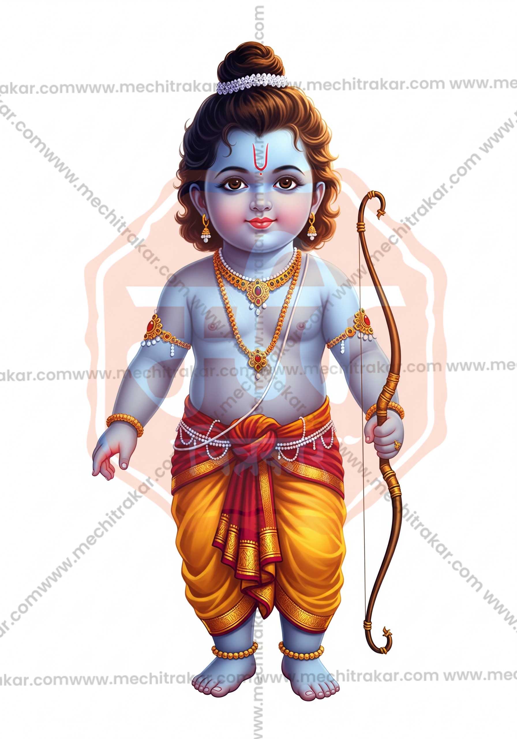 Premium Hindu Gods JPG Image Bundle – 100 High-Quality Illustrations by Mechitrakar | HGILL0625-Bundle No.1