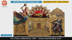 Ganpati Mayureshwar Sindhurasura Vadh Editable PSD File for Pandal Decoration