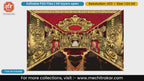 Om Divine Royal Lion Sanctum Editable PSD Backdrop Template