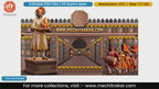 Shivaji Maharaj Fort Gate Theme Editable PSD Pandal Decoration Template