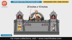 Grand Maratha fort backdrop showcasing Chhatrapati Shivaji Maharaj, Rajmata Jijau, and brave Mawale warriors