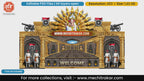 Maratha Fort Cannon Lord Ganesha Themed Editable PSD Print Media Template