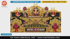Maratha Bappa Morya Royal Gold Lord Ganesha Themed Editable PSD Print Media Template