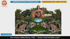 Goddess Chandraghanta Editable PSD Pandal Decoration Template