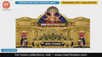Golden Rose Bappa Morya Lord Ganesha Themed Editable PSD Print Media Template