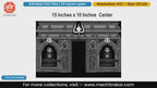 प्राचीन काले पत्थर वाले महादेव मंदिर के प्रवेश द्वार का बैकड्रॉप - एडिट करने योग्य PSD टेम्प्लेट