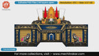 Tirupati Balaji Theme 5 Side Decoration Premium editable psd template
