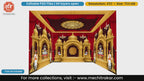 Grand fort layout of Chhatrapati Shivaji Maharaj 4 Side Decoration editable psd template