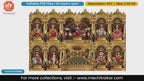 Nav Durga Nine Forms of Goddess Durga Editable PSD Pandal Decoration Template
