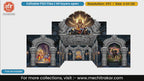 Lord Narsimha And Bhakt Pralhad 5 Side Decoration Premium editable psd template
