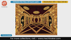 Lord Venkateshwara Balaji Majestic Temple Pandal Decoration Editable PSD Template