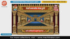 Golden Ganesha Blue Elephant Mandap Kit – Editable PSD