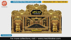 Golden Ganesha Mouse Sanctum Dussehra Gate Arch PSD Template Set