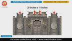 Traditional Stone Fort Bastion Editable PSD Template