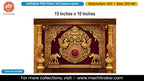 Ruby Medallion Elephants Editable PSD Backdrop Template | Golden Peacocks Maroon Wall Pandal Decoration Design