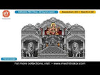 Maa Durga Sherawali Silver Lion Sanctum Theme – Banner Flex PSD Template