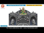 Silver Temple Dome Adishakti Maa Jagdamba Social PSD Template for Agencies