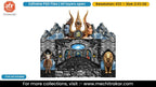 Shiv Parvati Mahadev Gauri Pandal Editable PSD – Trident Eye Himalaya Design