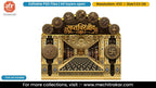 Shri Saptachiranjeev Pandal Editable PSD – Golden Immortals Hall Design
