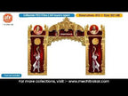 Jijau Shivaji Maharaj Tutari Elephant Entry Gate Editable PSD Template for Pandal Decoration